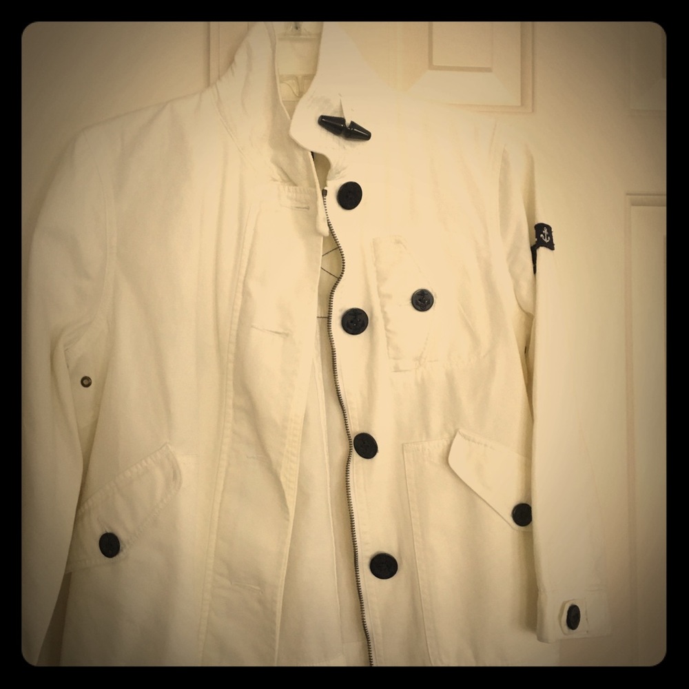Lauren Jeans Company white jacket